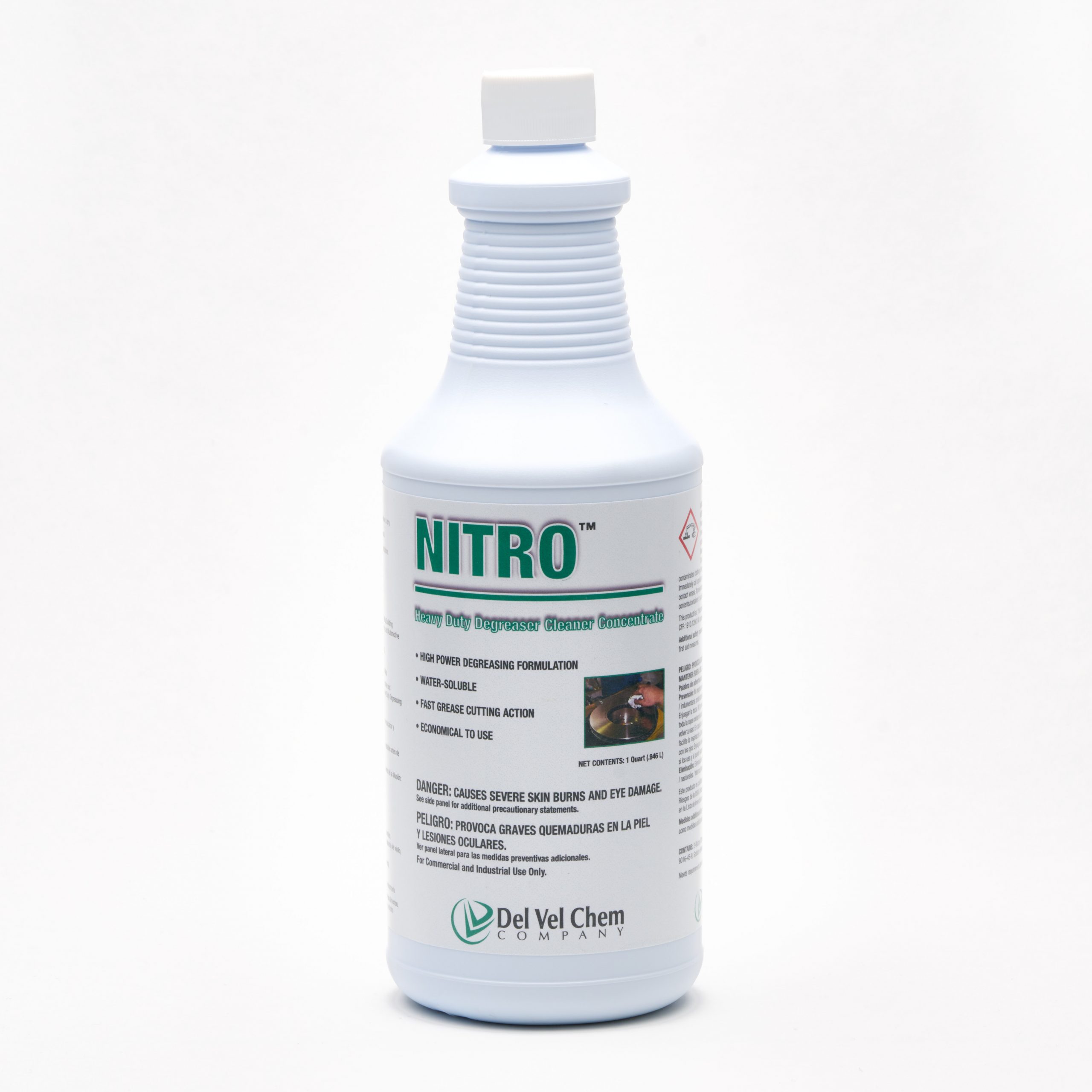 Nitro Heavy Duty Degreaser 12 Quarts/ Case – Del Vel Chemical Company